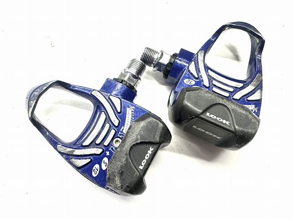ビンディングペダル ブルー デルタクリート