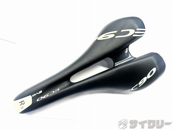 サドル EC90 EVO R5 カーボンレール ブラック/ホワイト