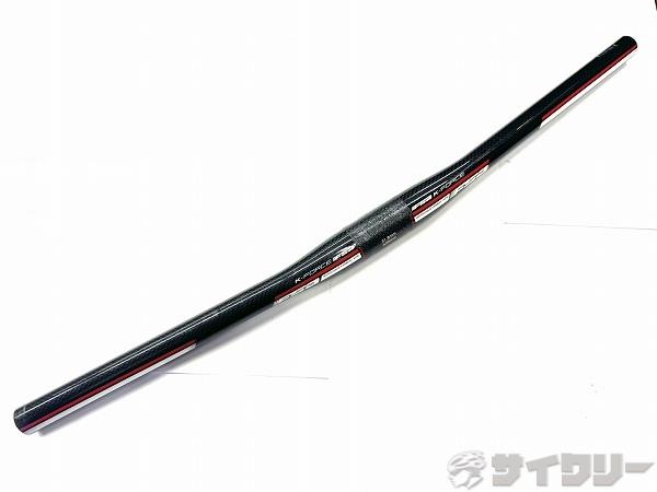 カーボンフラットバーハンドル K-FORCE 約600mm(実測）/31.8mm