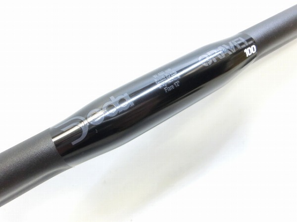 フレアドロップハンドル GRAVEL100 400-460mm（外-外）/31.7mm
