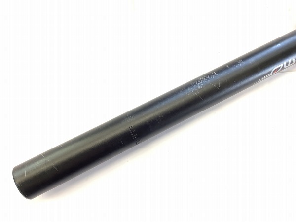 シートポスト ブラック モストロゴ 約350mm(実測）/31.6mm