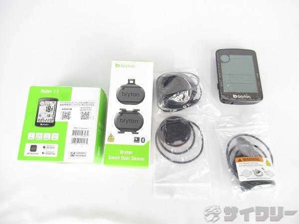 GPSコンピューター　Rider17＆スマートデュアルセンサー　※注意有