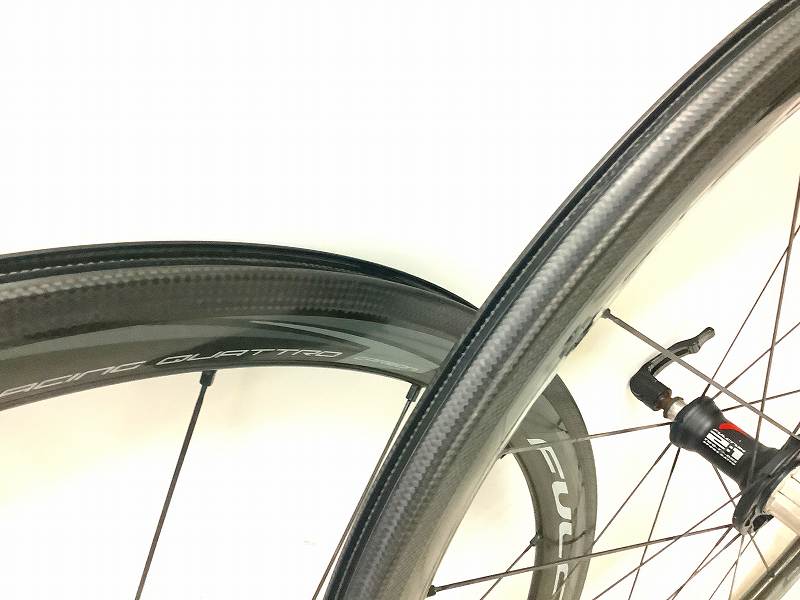 カーボンホイール RACING QUATTRO 700c shimano11s