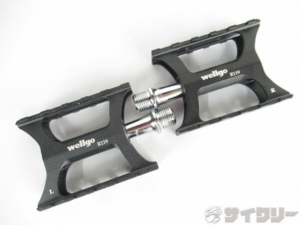 フラットペダル　CITY R119　ブラック