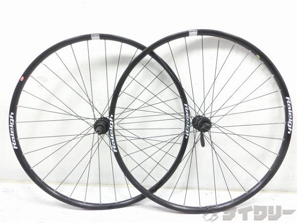 ホイールセット RALEIGHロゴ シマノフリー（8-10s） 700C/135mm