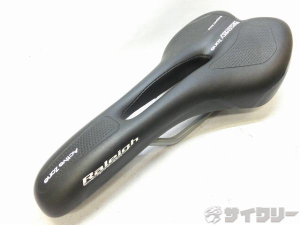 サドル RALEIGHロゴ スチールレール