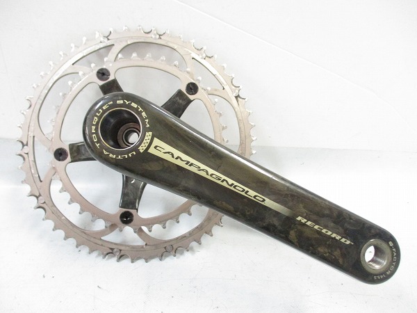 カーボンクランクセット RECORD 172.5mm 53-39T 