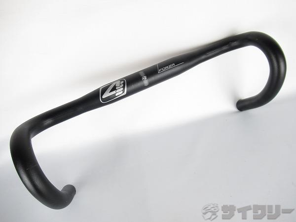 ドロップハンドル　ブラック　31.8mm/380mm（芯芯/エンド部）