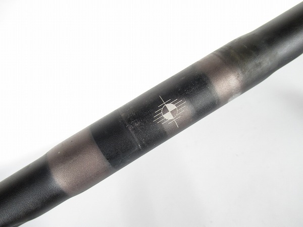 ドロップハンドル　ブラック（変色）　26.0mm/380mm（芯芯/エンド部）