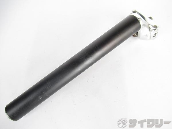 シートポスト　ブラック/シルバー　27.2mm/240mm