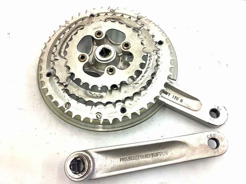 クランクセット 48/38/28T 170mm