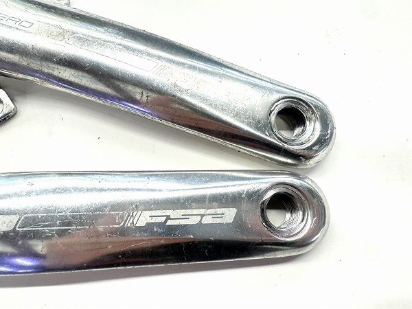 クランクアームセット VERO 110mm 170mm スクエア シルバー