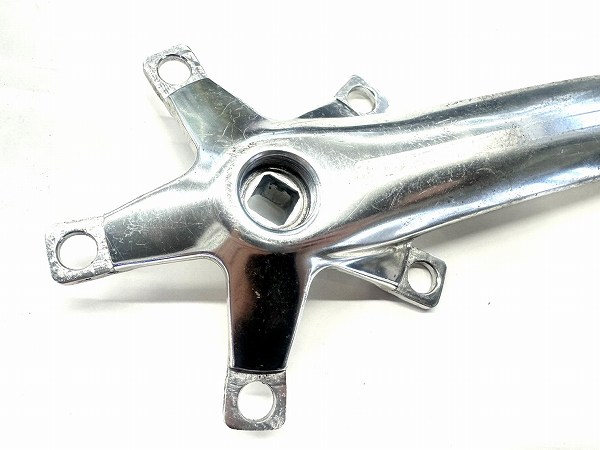 クランクアームセット VERO 110mm 170mm スクエア シルバー