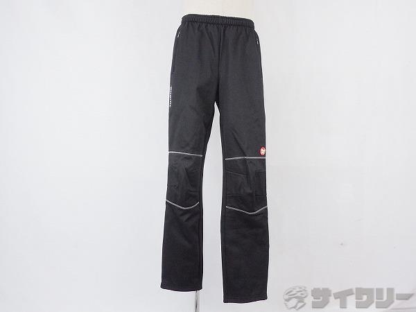 バイクパンツ　ロング　ブラック　Lサイズ