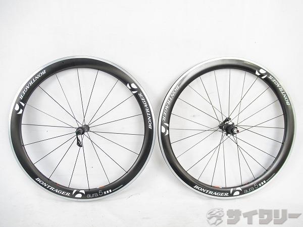 ホイール前後　AURA 5　クリンチャー　700C　シマノフリー（11S）