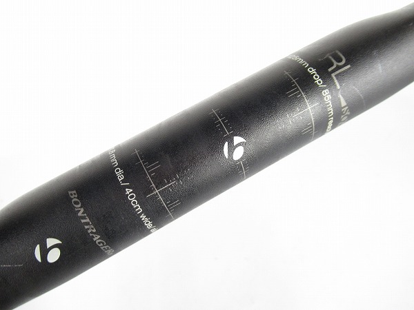 ドロップハンドル　RL ISO ZONE　ブラック　31.8mm/420mm（芯芯/エンド部）