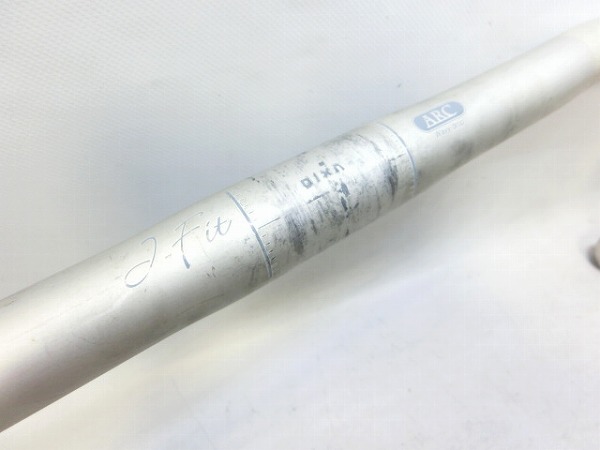 ドロップハンドル J-fit ARC シルバー 400mm/φ26.0mm