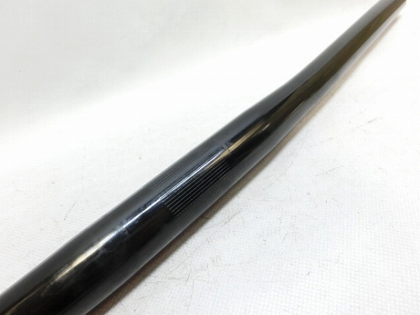 フラットバー ブラック  560mm/φ25.4mm