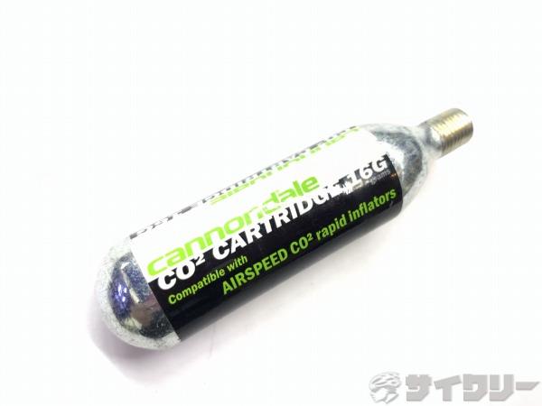 CO2ボンベ 16g ねじ切りタイプ