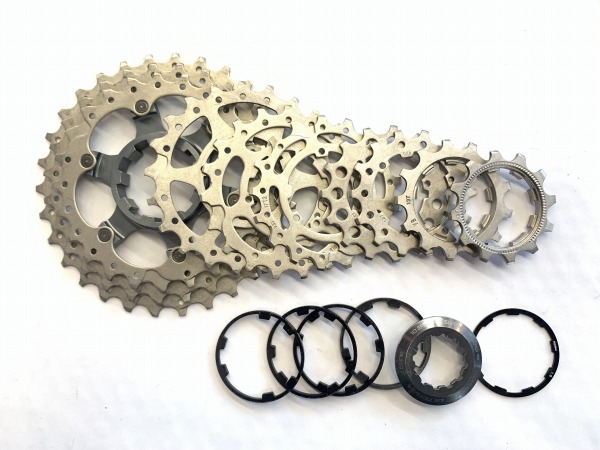 スプロケット CS-6700 ULTEGRA 10s 12-30T ロースペーサー換装