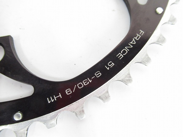アウターチェーンリング　51T　シマノ対応　PCD：130mm