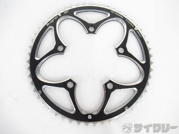アウターチェーンリング　PE110S　52T　シマノ対応　PCD：110mm