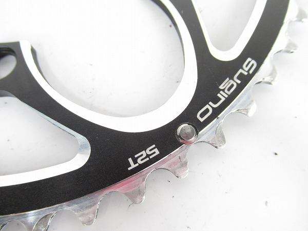 アウターチェーンリング　PE110S　52T　シマノ対応　PCD：110mm
