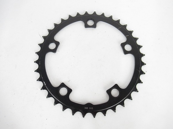 チェーンリング　ブラック　36T　PCD：110mm