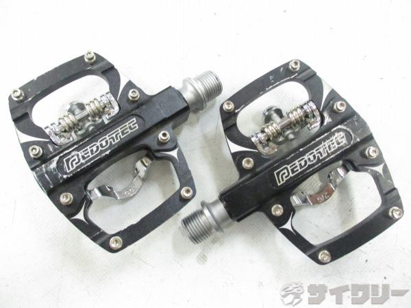 片面ビンディングペダル SPD ブラック