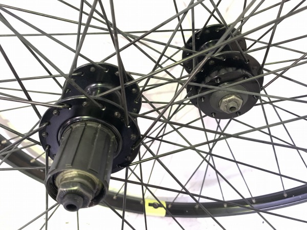 ホイールセット 27.5インチ 100/135mm 6穴 シマノ8-10s ※クイック欠品