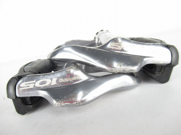 ビンディングペダル　PD-5610　105　シルバー　SPD-SL対応　※微ガタ有