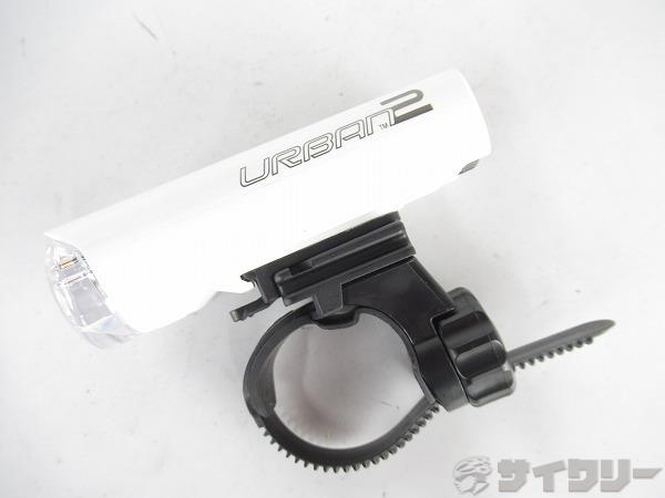 フロントライト　HL-EL160 URBAN2　ホワイト　単3×2本