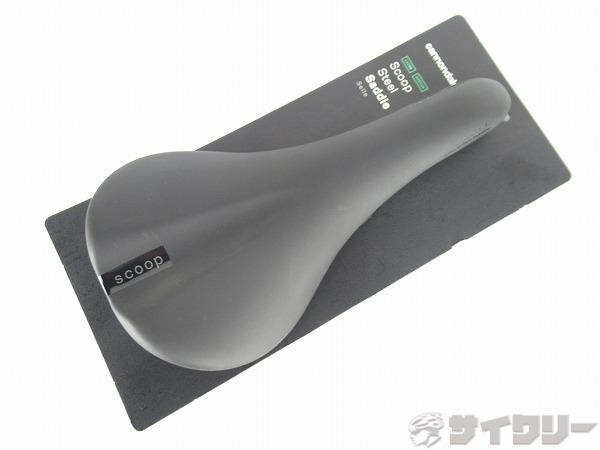 サドル　Scoop steel saddle　RADIUS　ブラック　スチールレール