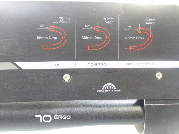 ドロップハンドル Service Course 70 ergo 400（c-c）/31.8mm