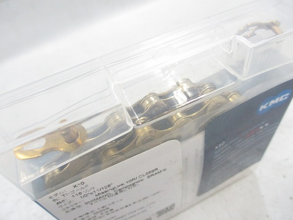 チェーン X10 10s 116L TI-ゴールド