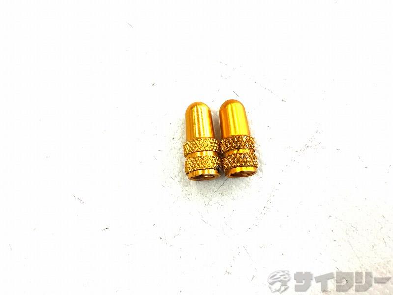 CNCアルミバルブキャップ 仏式 GOLD