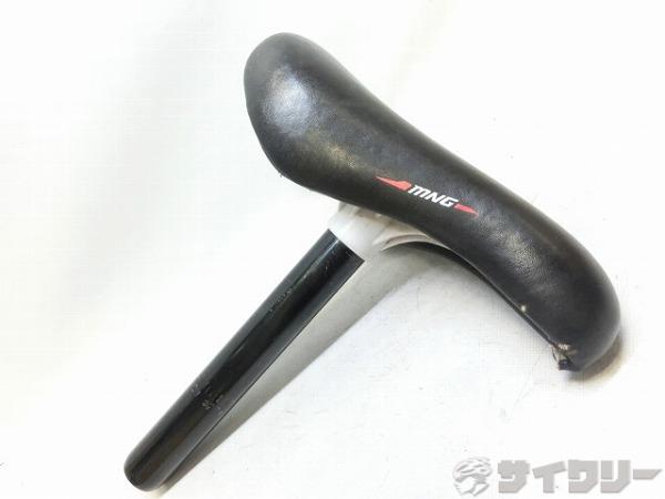 BMX用シートポスト一体型サドル φ27.2mm