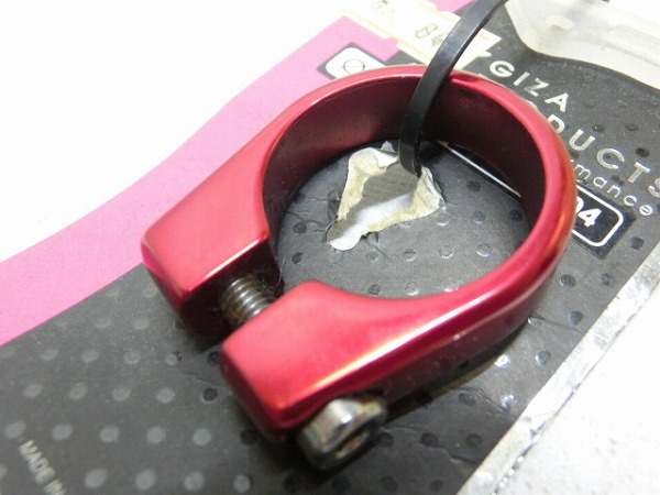シートクランプ レッド φ28.6mm