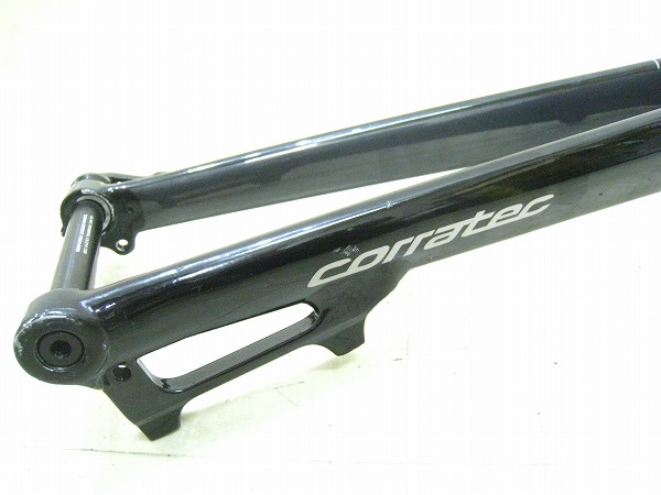 フロントフォーク 700c OS 100ｘ15mmスルー アルミ