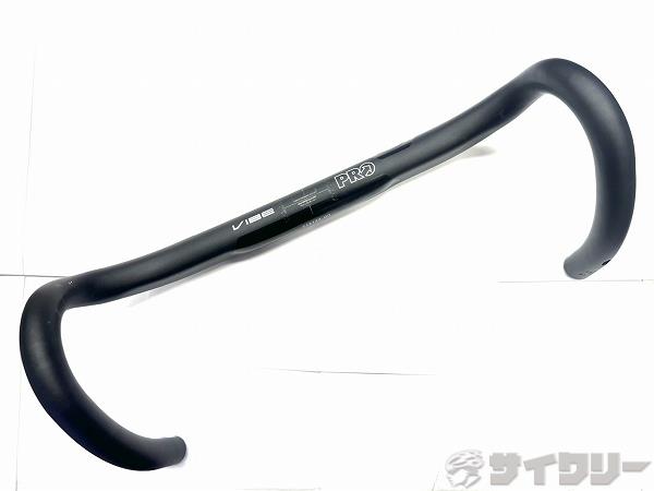 ドロップハンドル VIBE 約380mm（エンドC-C実測）/31.8mm ブラック