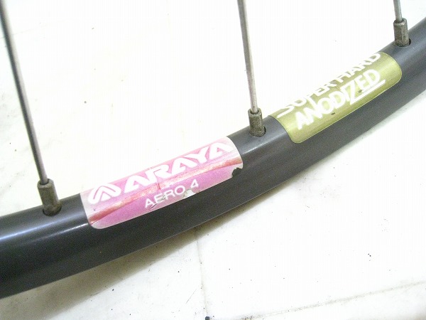 24インチチューブラーホイール シマノ10s 100/130mm