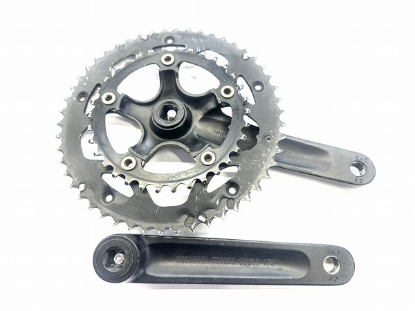 クランクセット 170mm 50/34T 110mm スクエア