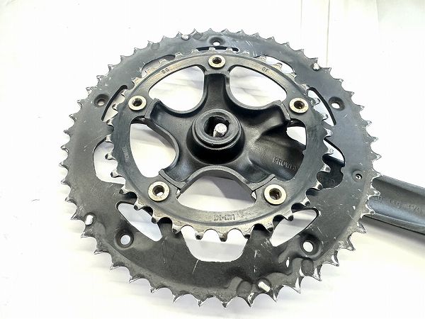 クランクセット 170mm 50/34T 110mm スクエア