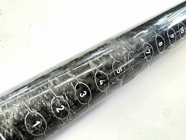 シートポスト CARBONFIBER AL6061 T-6 約300mm(実測）/27.2mm