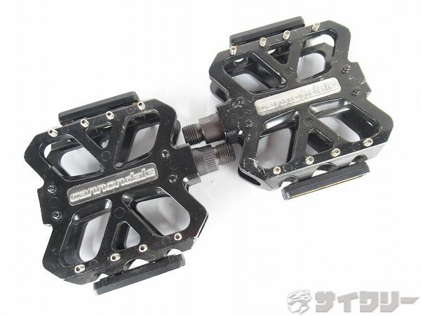 フラットペダル　MTB用　ブラック