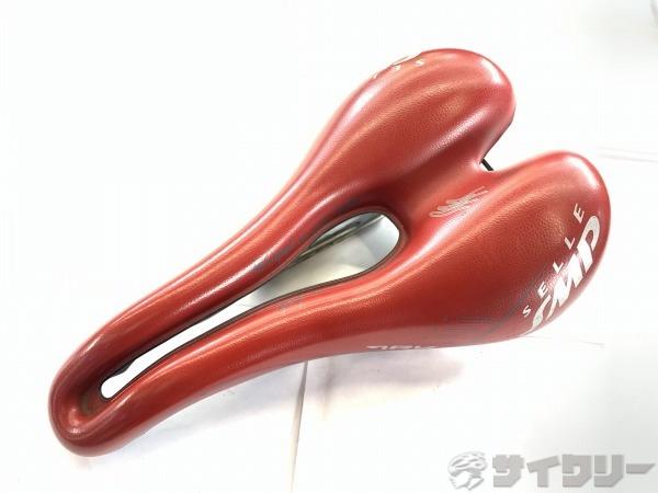 サドル TRK スチールレール レッド