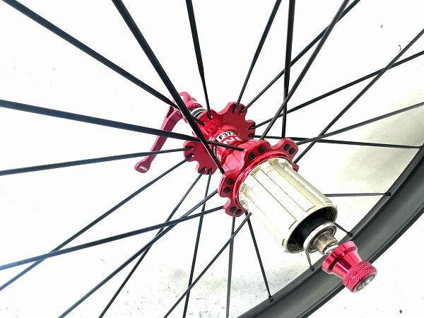 カーボンリアホイール ノバテックハブ 130mm/24H シマノ11s チューブラー