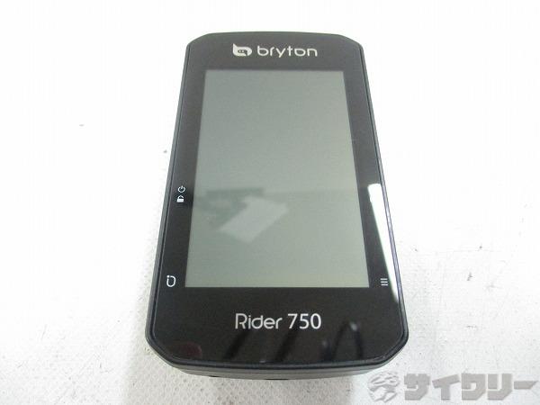 GPSサイクルコンピューター RIDER 750