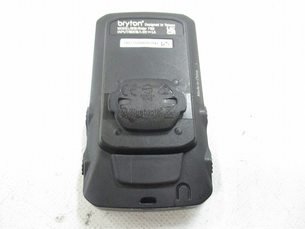 GPSサイクルコンピューター RIDER 750