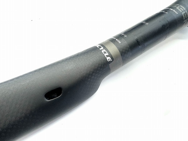 カーボンブルホーンハンドル 約400mm（エンドC-C実測)/31.8mm